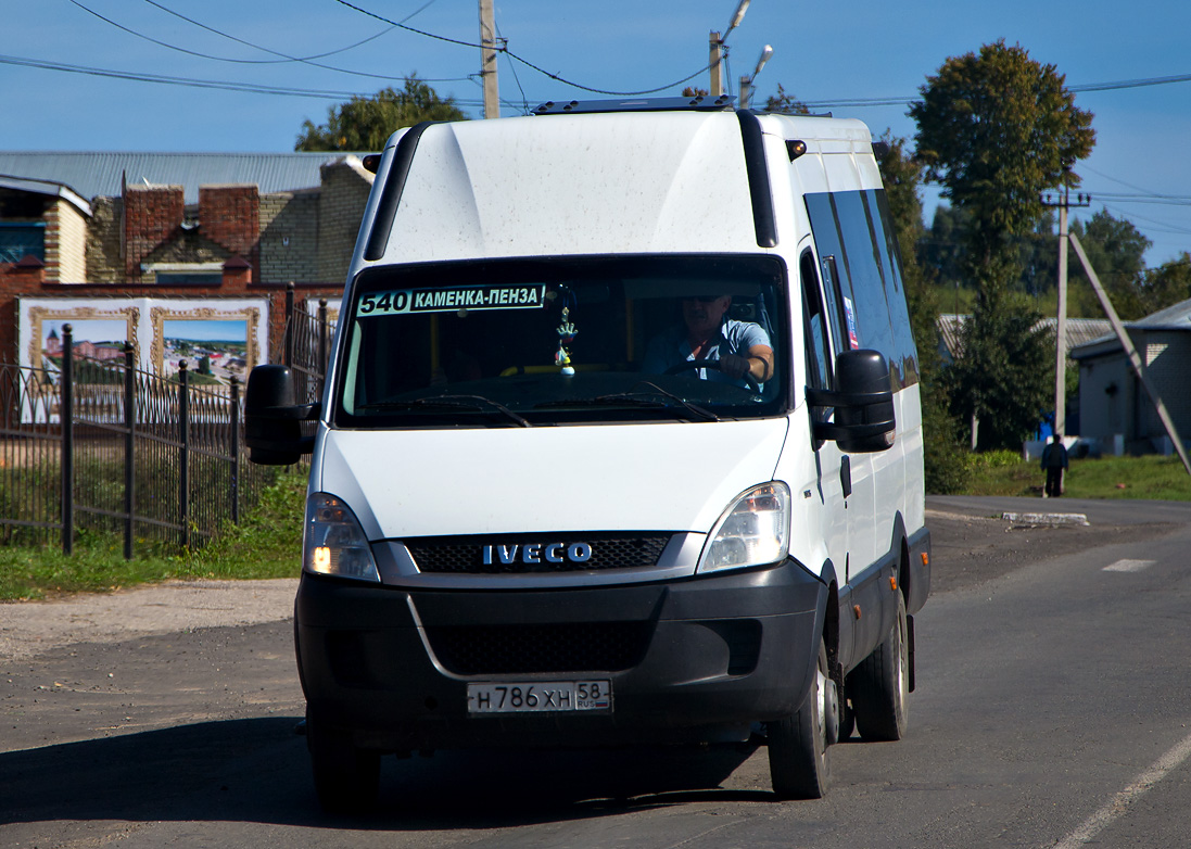 Пензенская область, Нижегородец-2227UU (IVECO Daily) № Н 786 ХН 58