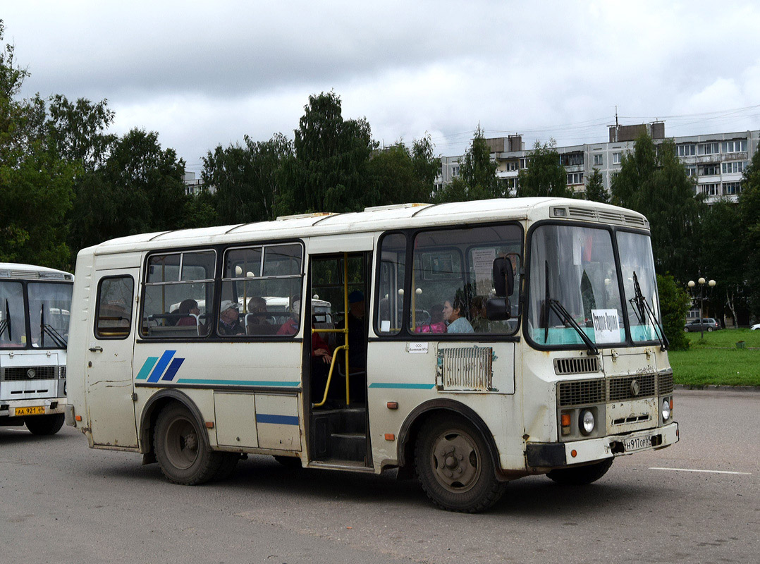 Тверская область, ПАЗ-32053 № Н 917 ОР 69