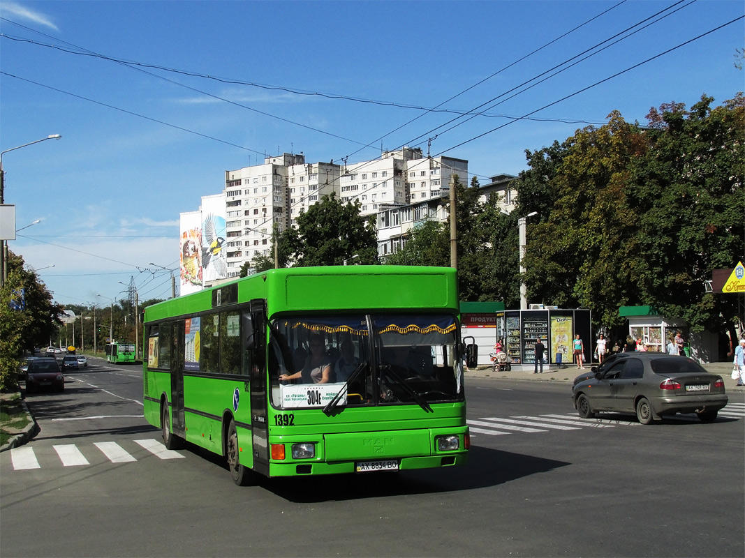 Kharkov region, MAN A12 EL222 № 1392