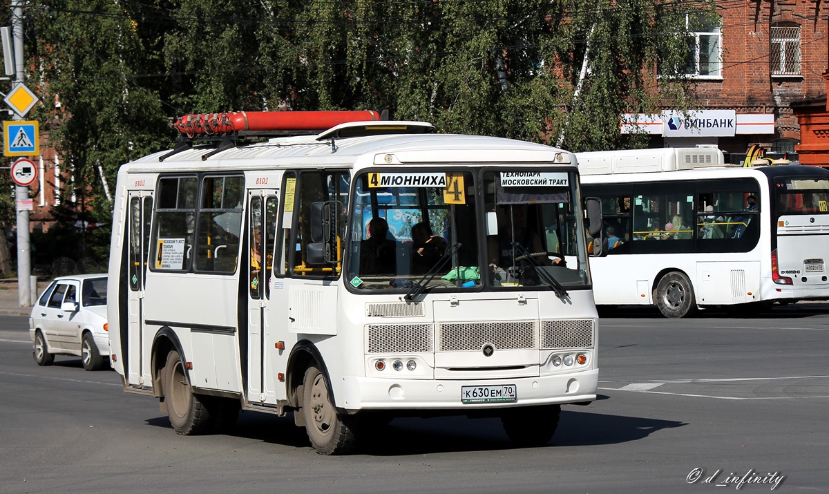 Томская область, ПАЗ-32054 № К 630 ЕМ 70