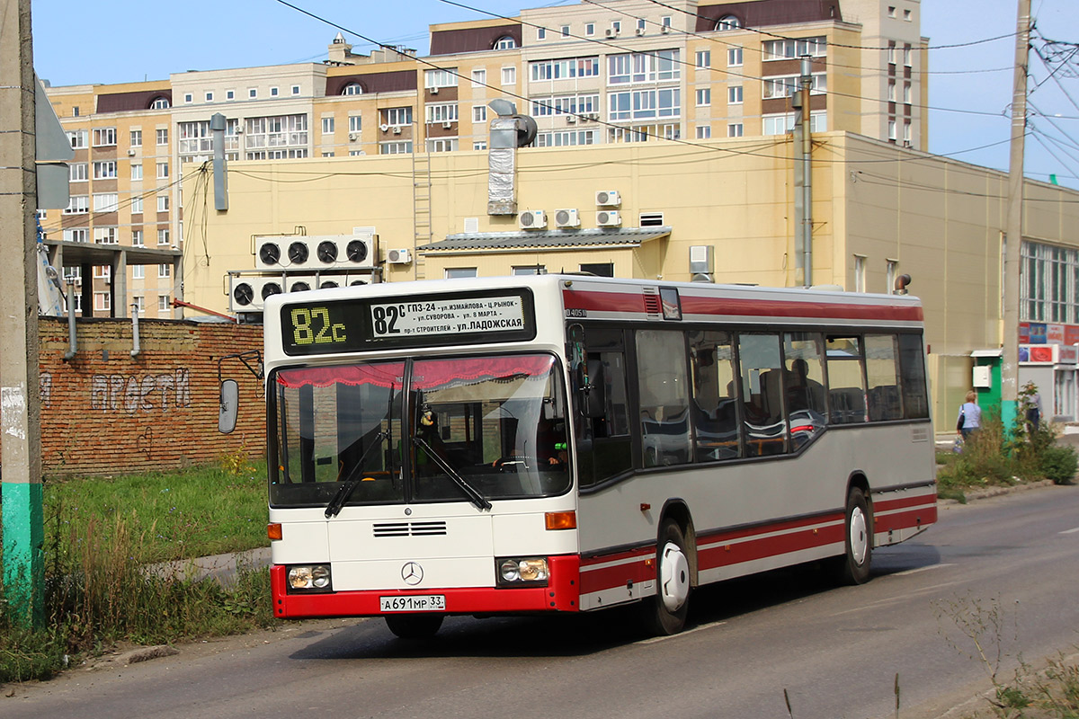 Пензенская область, Mercedes-Benz O405N2 № А 691 МР 33