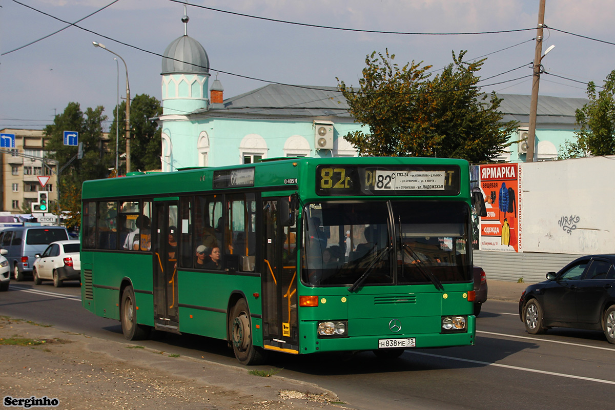 Пензенская область, Mercedes-Benz O405N2 № Н 838 МЕ 33