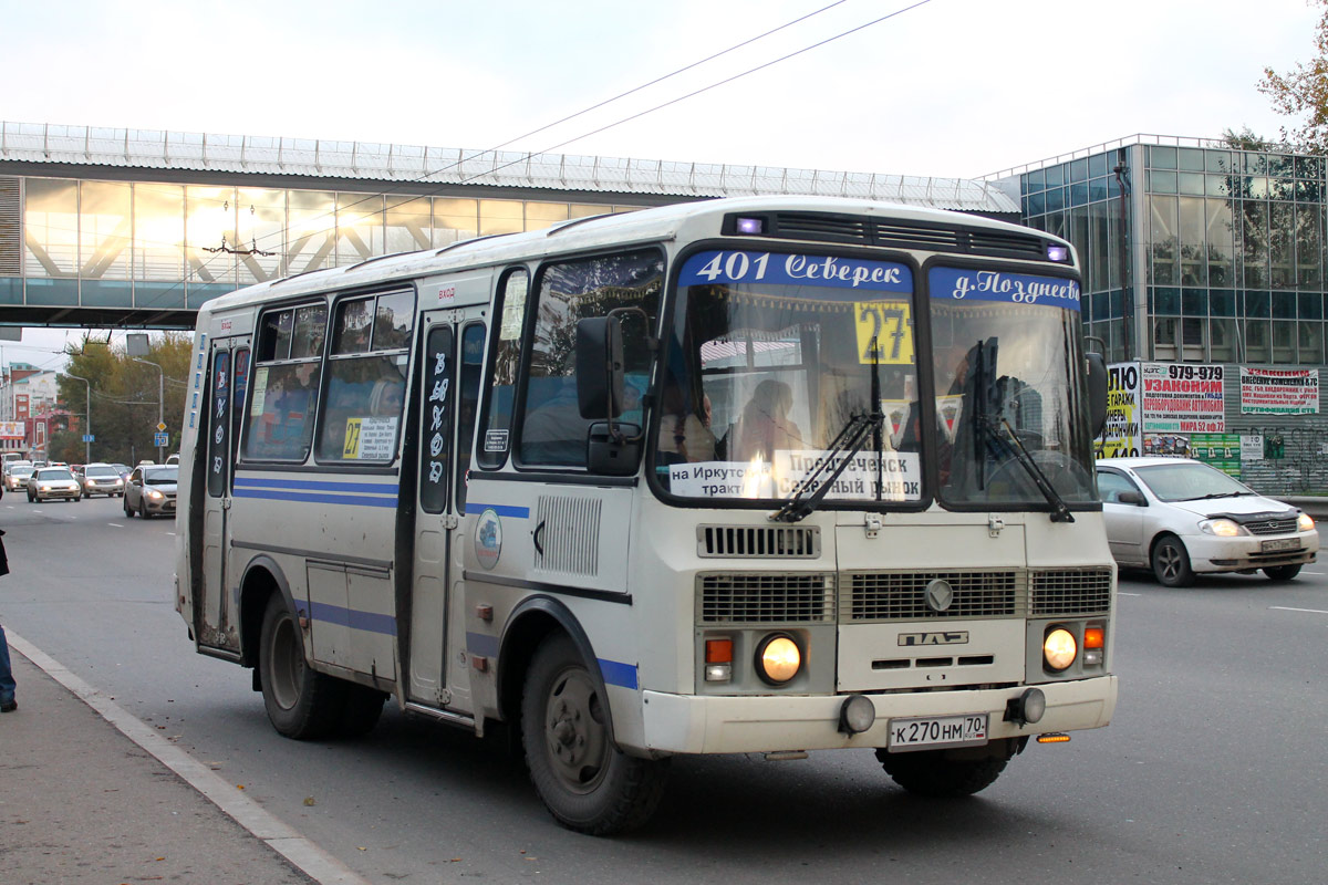 Томская область, ПАЗ-32054 № К 270 НМ 70