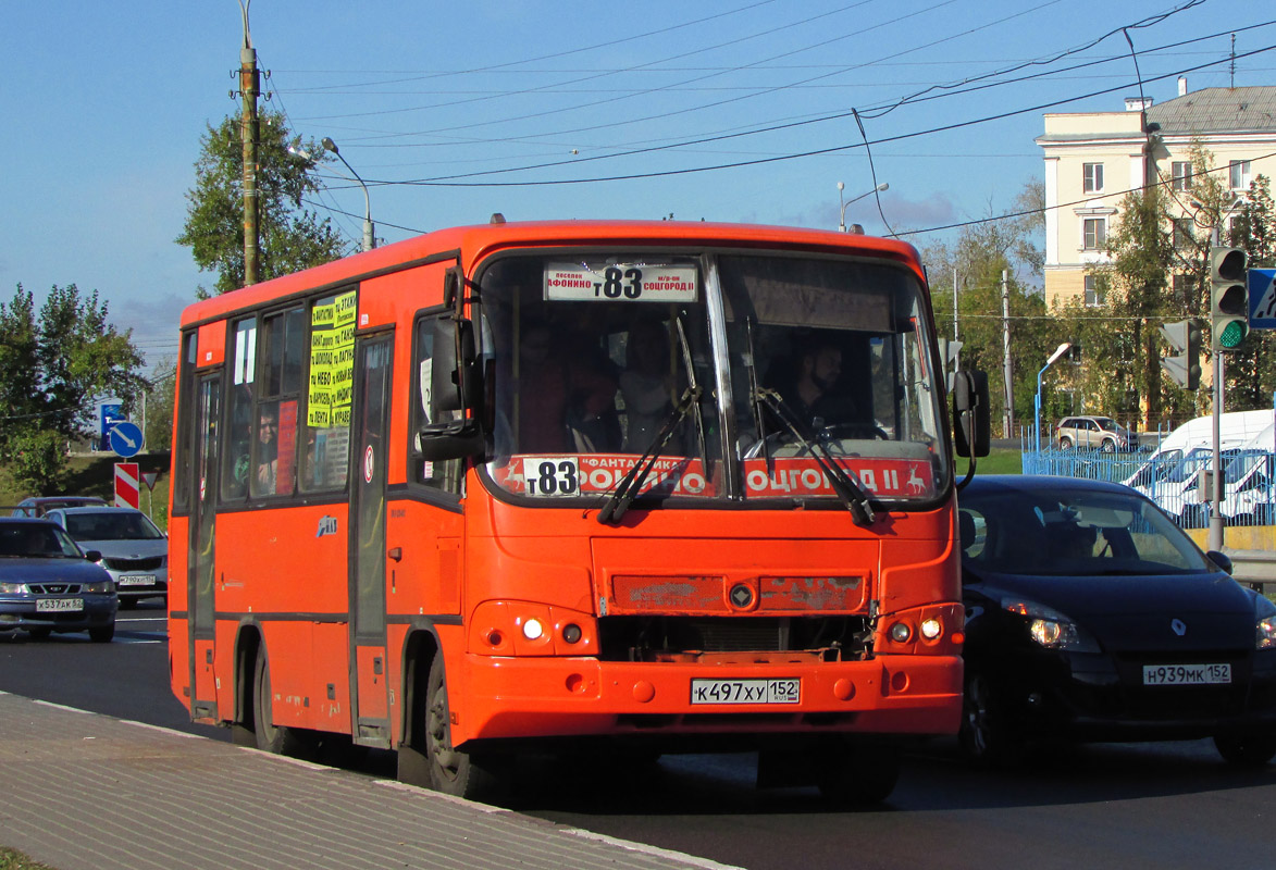 Нижегородская область, ПАЗ-320402-05 № К 497 ХУ 152