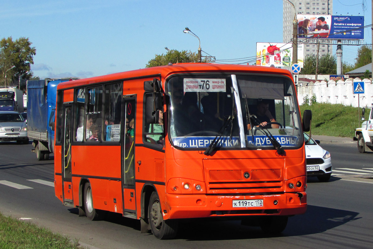 Nizhegorodskaya region, PAZ-320402-05 č. К 119 ТС 152