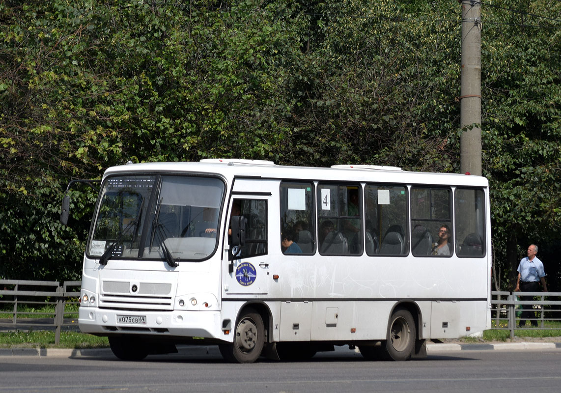 Тверская область, ПАЗ-320402-04 № Н 075 СВ 69