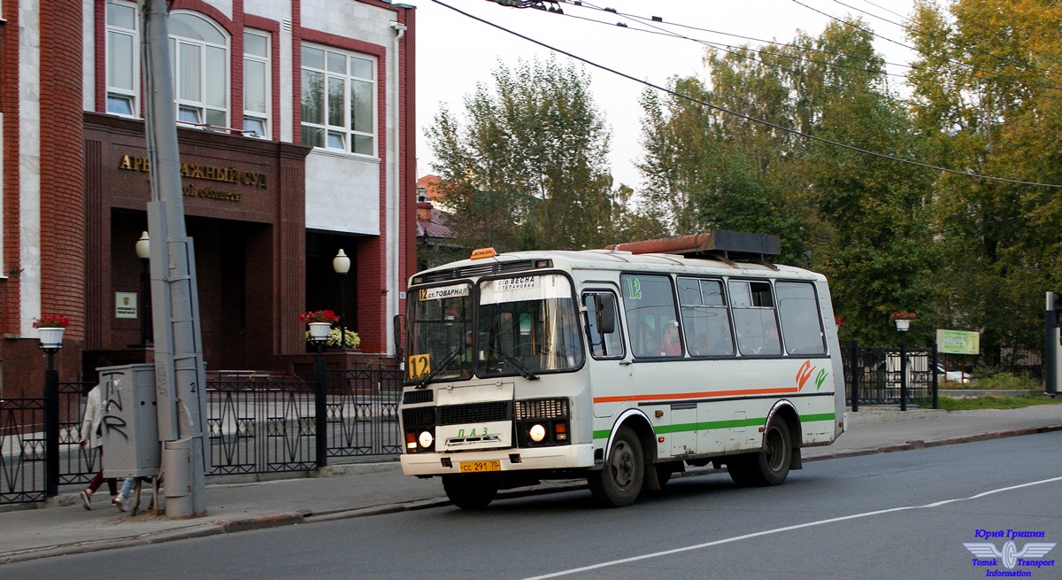 Томская область, ПАЗ-32054 № СС 291 70