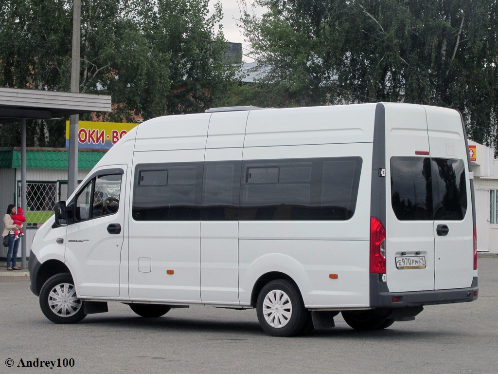 Чувашия, ГАЗ-A65R35 Next № Е 970 РМ 21