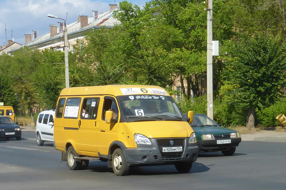 Volgograd region, GAZ-322132 (XTH, X96) # А 105 ММ 134