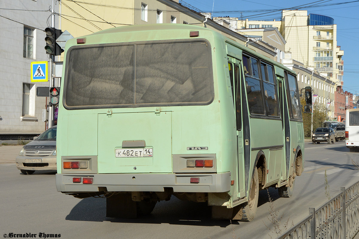 Саха (Якутия), ПАЗ-32054 № К 482 ЕТ 14