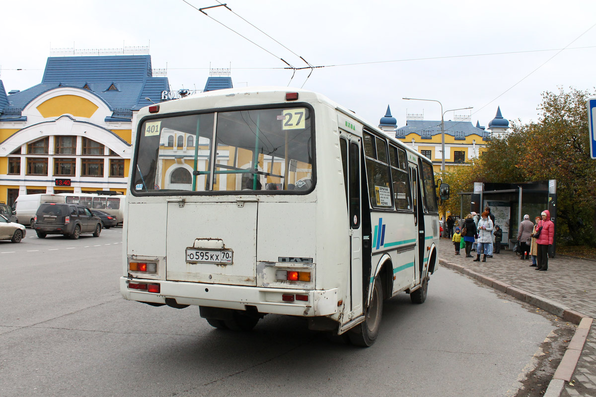 Томская область, ПАЗ-32054 № О 595 КХ 70