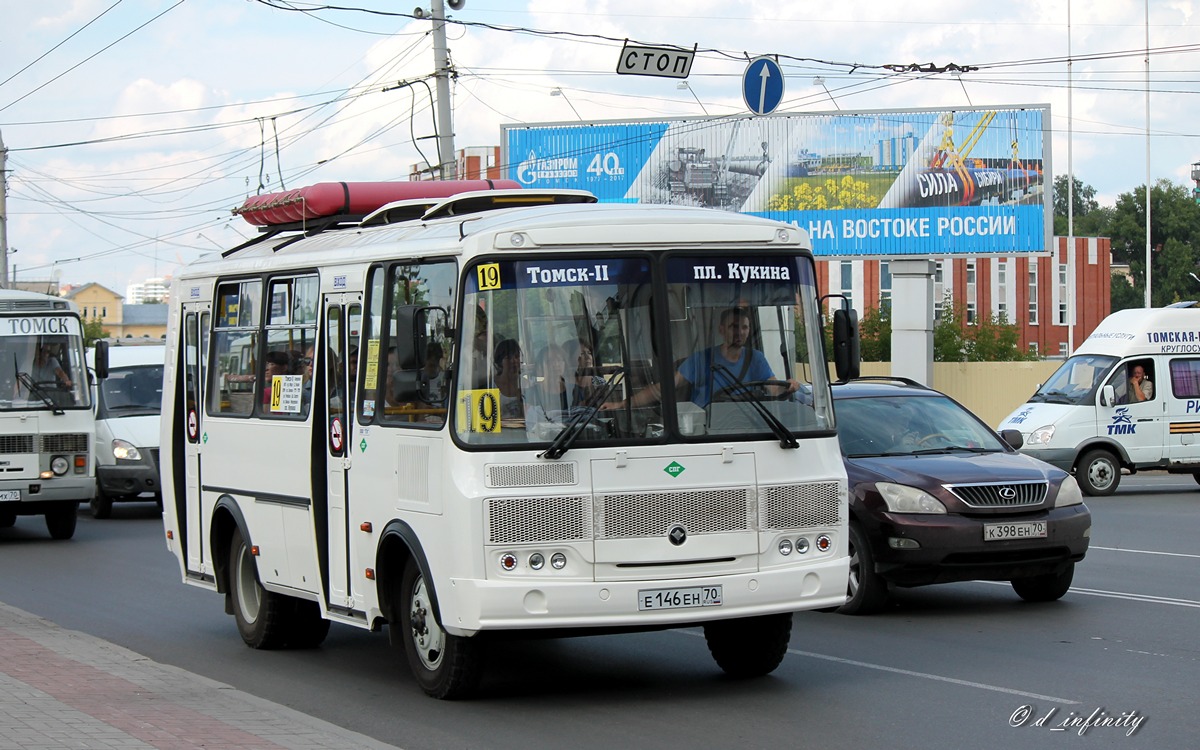 Томская область, ПАЗ-32054 № Е 146 ЕН 70