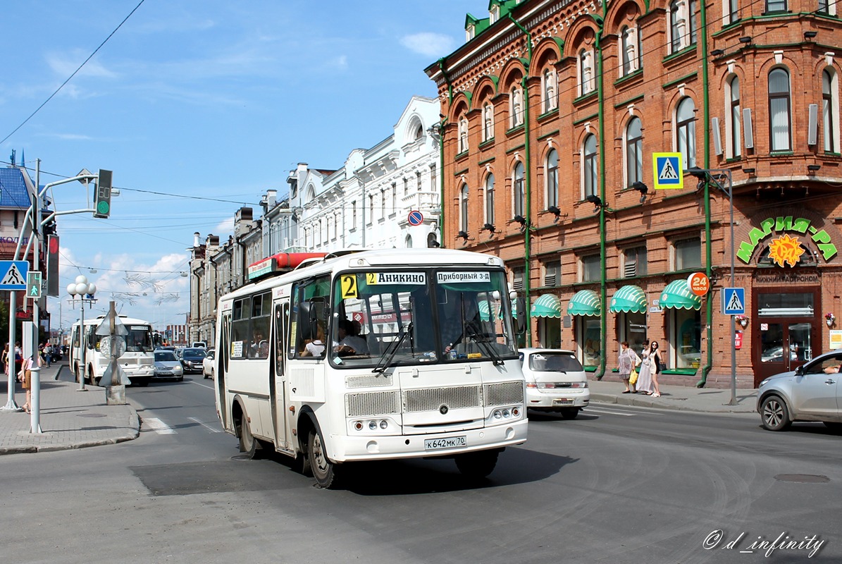 Томская область, ПАЗ-32054 № К 642 МК 70