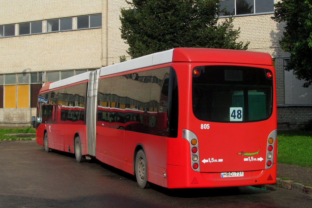 Литва, Van Hool New AG300 № 805