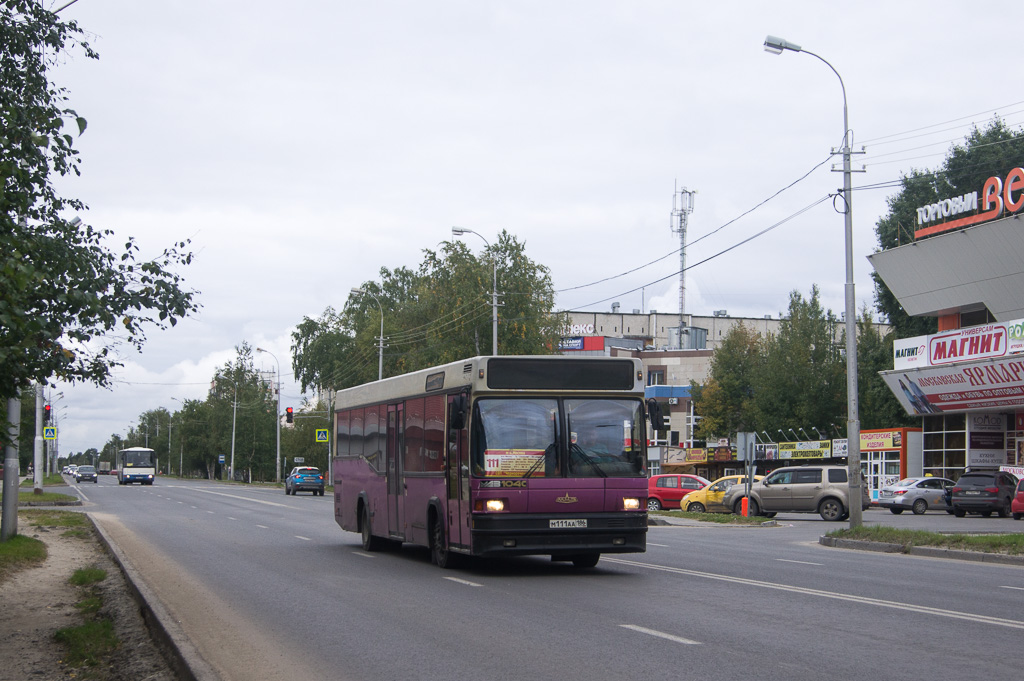 Ханты-Мансийский АО, МАЗ-104.С21 № М 111 АА 186