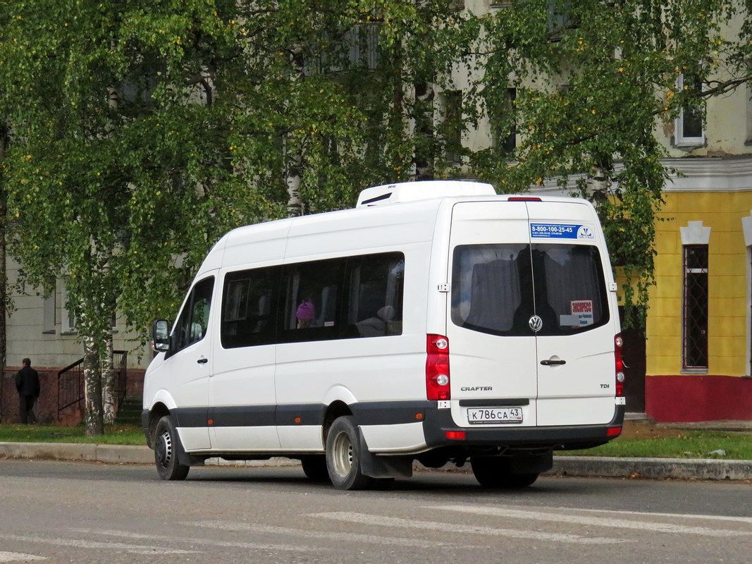 Кировская область, Луидор-223700 (Volkswagen Crafter) № К 786 СА 43