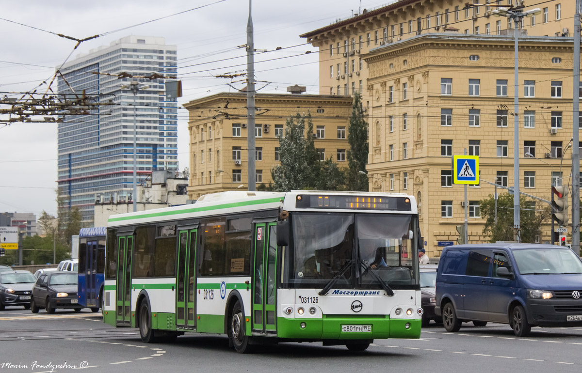 Москва, ЛиАЗ-5292.21 № 031126