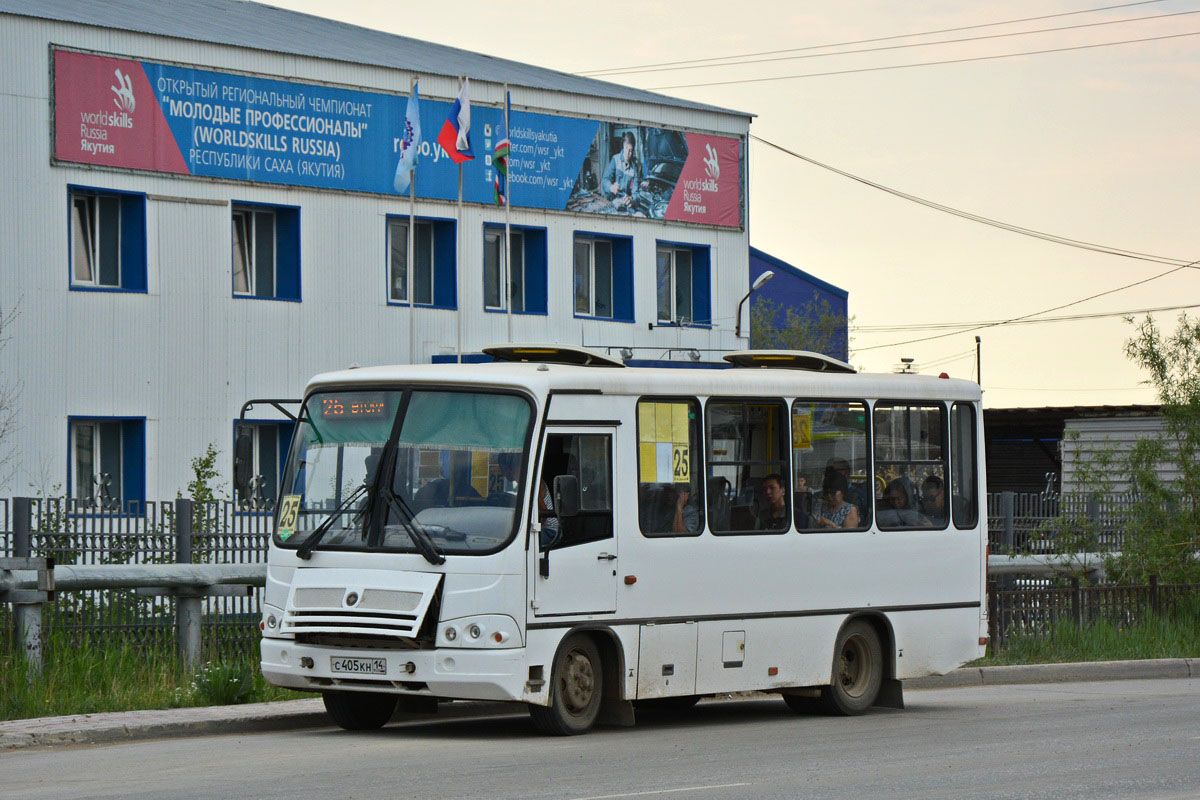 Саха (Якутия), ПАЗ-320302-08 № С 405 КН 14