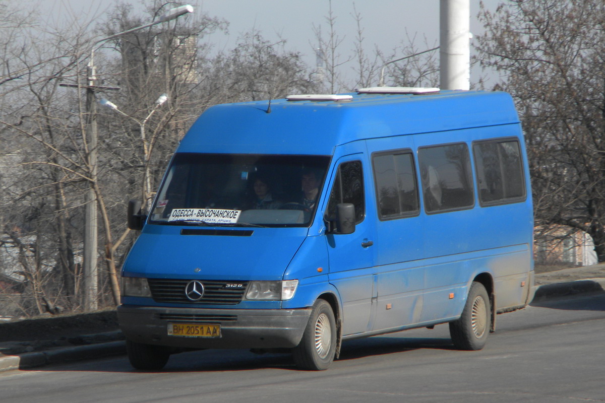 Одесская область, Mercedes-Benz Sprinter W903 312D № BH 2051 AA