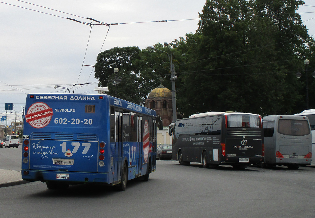 Санкт-Петербург, ЛиАЗ-5293.60 № 3704