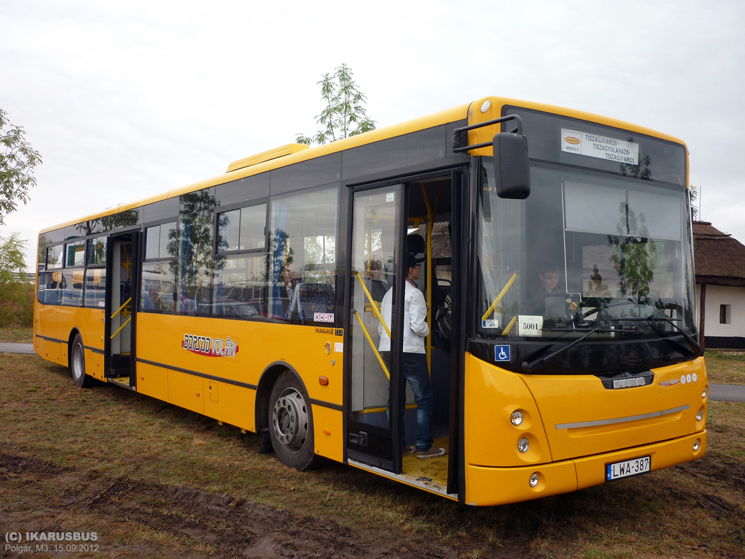 Венгрия, Ikarus E134 № LWA-387; Венгрия — V. Nemzetközi Ikarus, Csepel és Veteránjármű Találkozó, Polgár (2012)