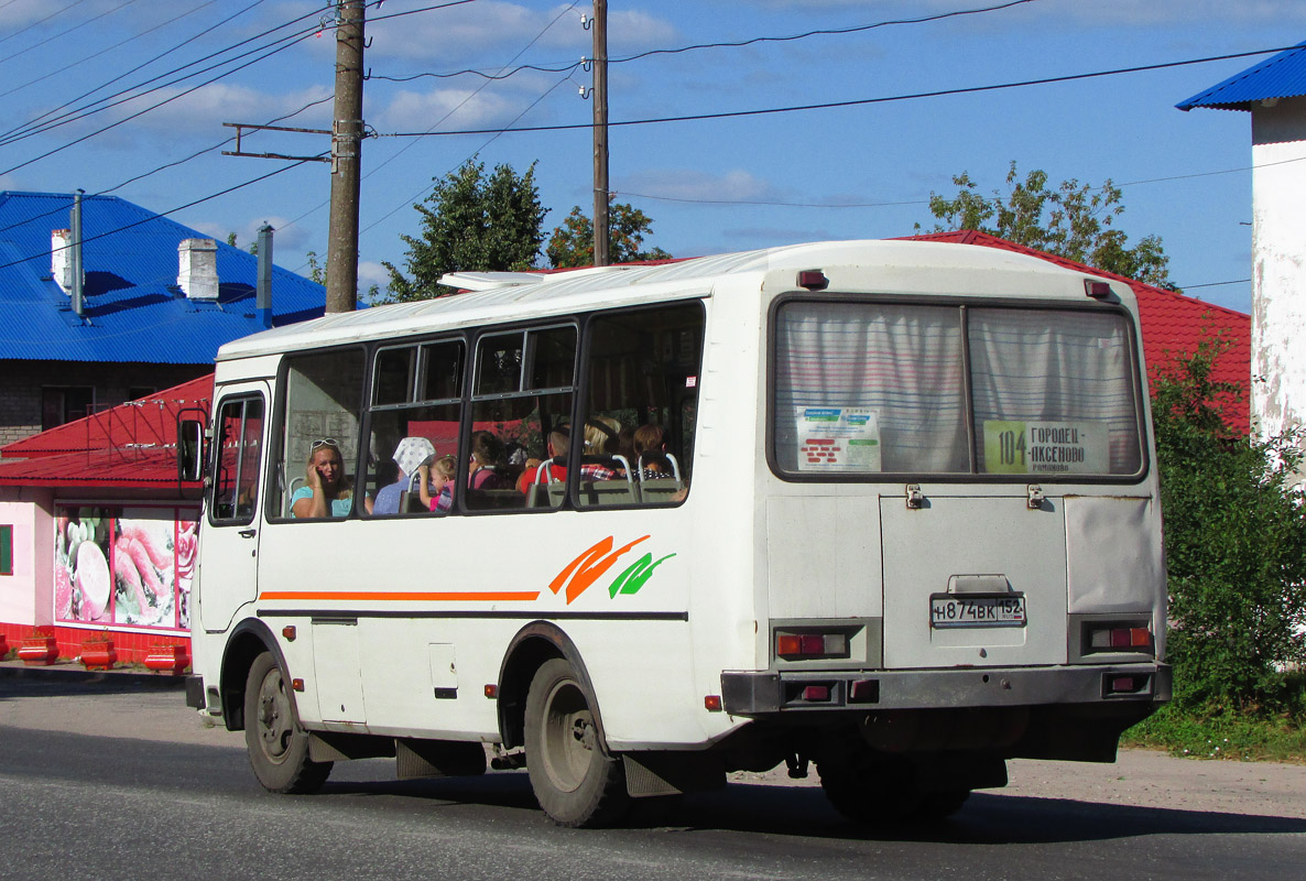 Нижегородская область, ПАЗ-32054 № Н 874 ВК 152