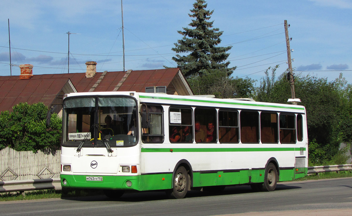 Nizhegorodskaya region, LiAZ-5256.36-01 Nr. М 763 УУ 152