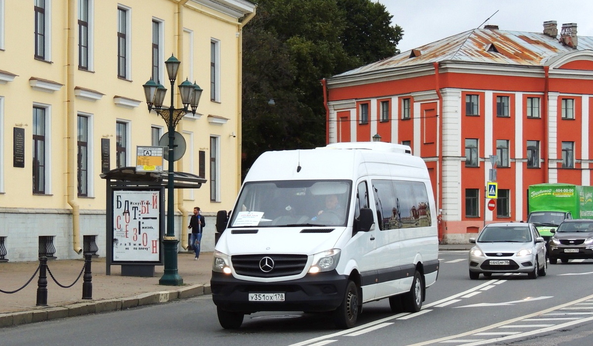 Санкт-Петербург, Луидор-223602 (MB Sprinter) № У 351 ОХ 178