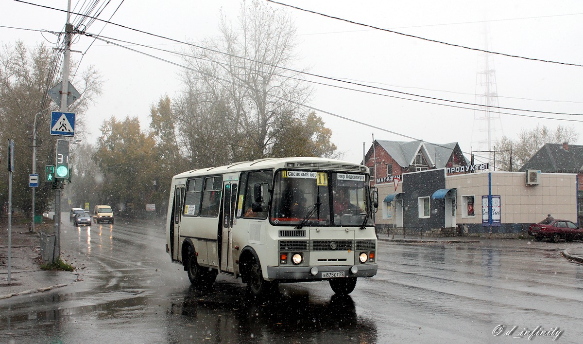 Томская область, ПАЗ-32054 № Е 875 ЕТ 70