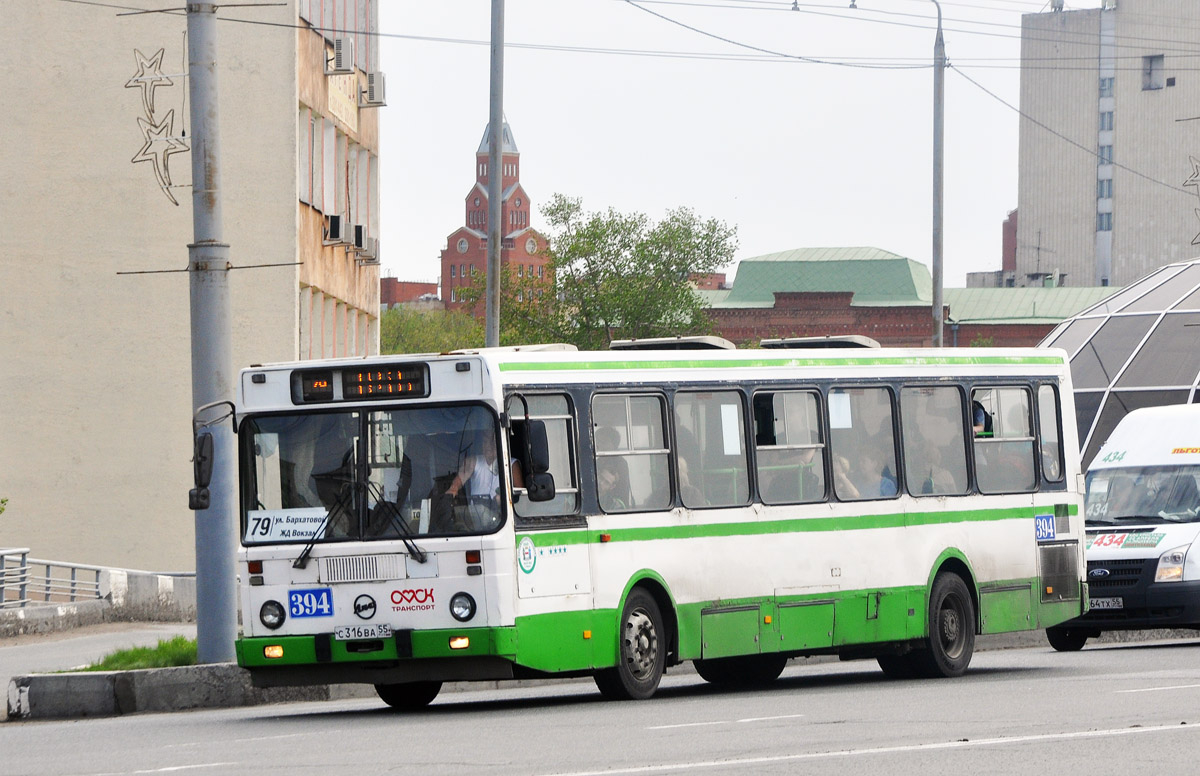 Omsk region, LiAZ-5256.45 Nr. 394