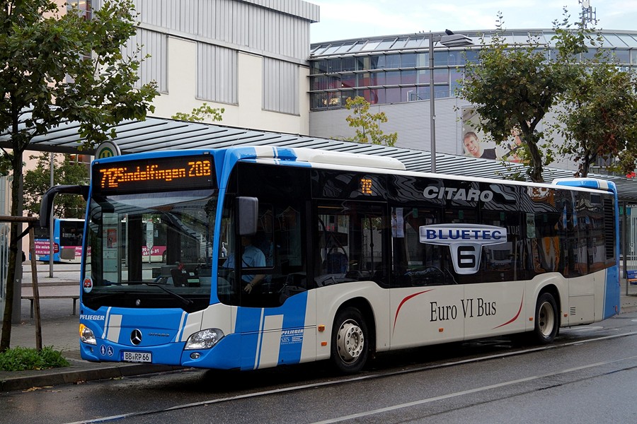 Баден-Вюртемберг, Mercedes-Benz Citaro C2 № 66