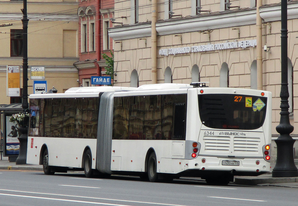 Санкт-Петербург, Volgabus-6271.05 № 6344