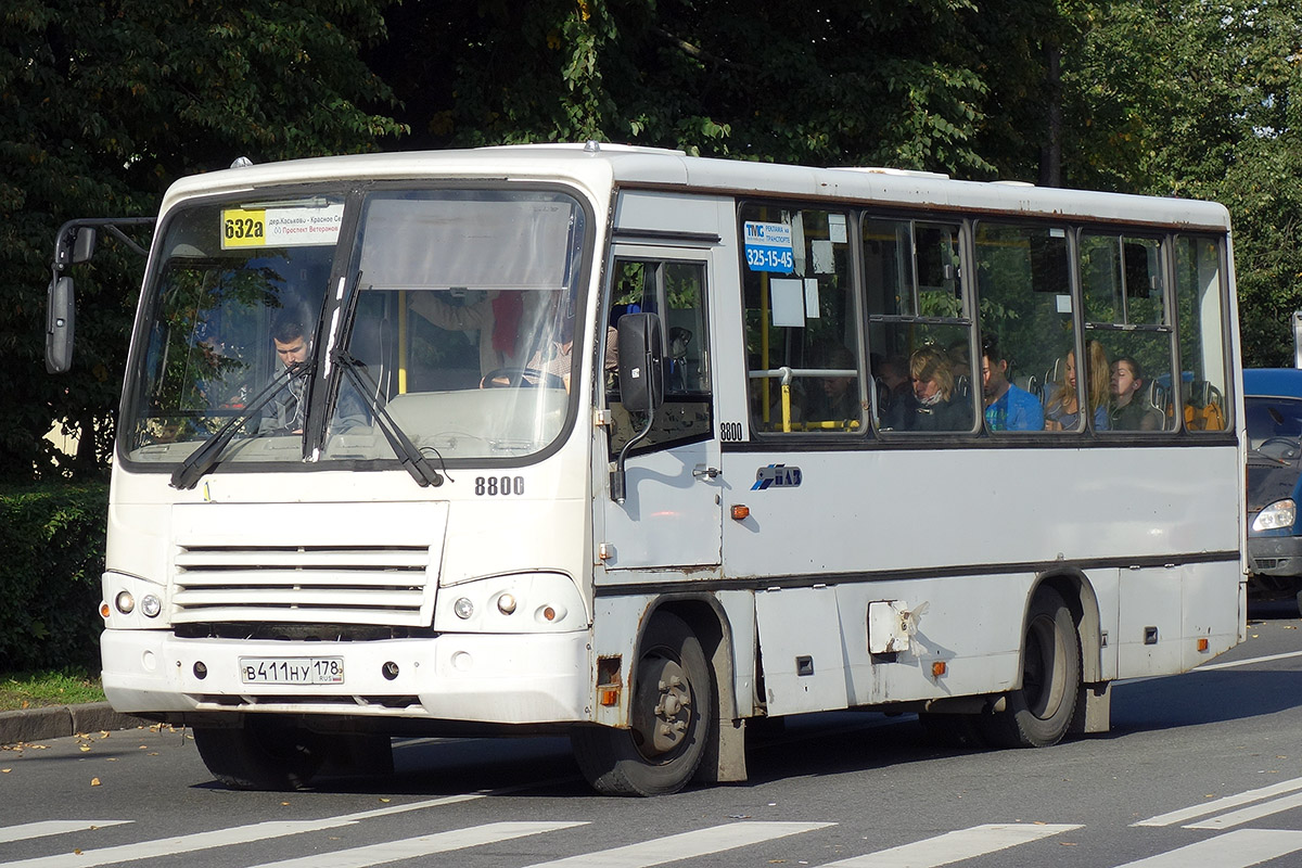 Санкт-Петербург, ПАЗ-320402-05 № 8800