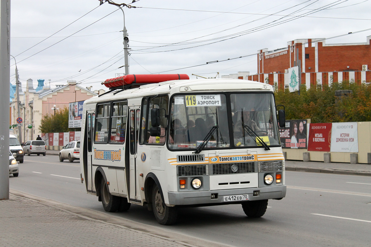 Томская область, ПАЗ-32054 № Е 412 ЕВ 70