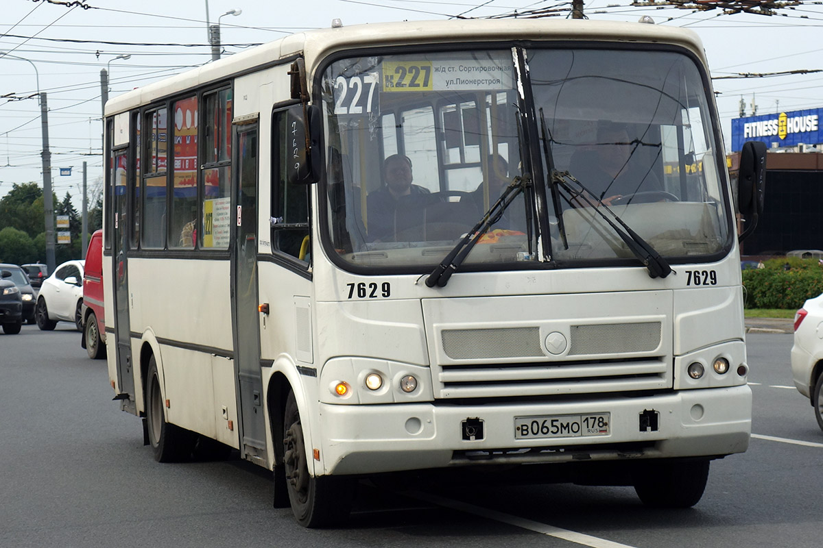 Санкт-Петербург, ПАЗ-320412-05 № 7629