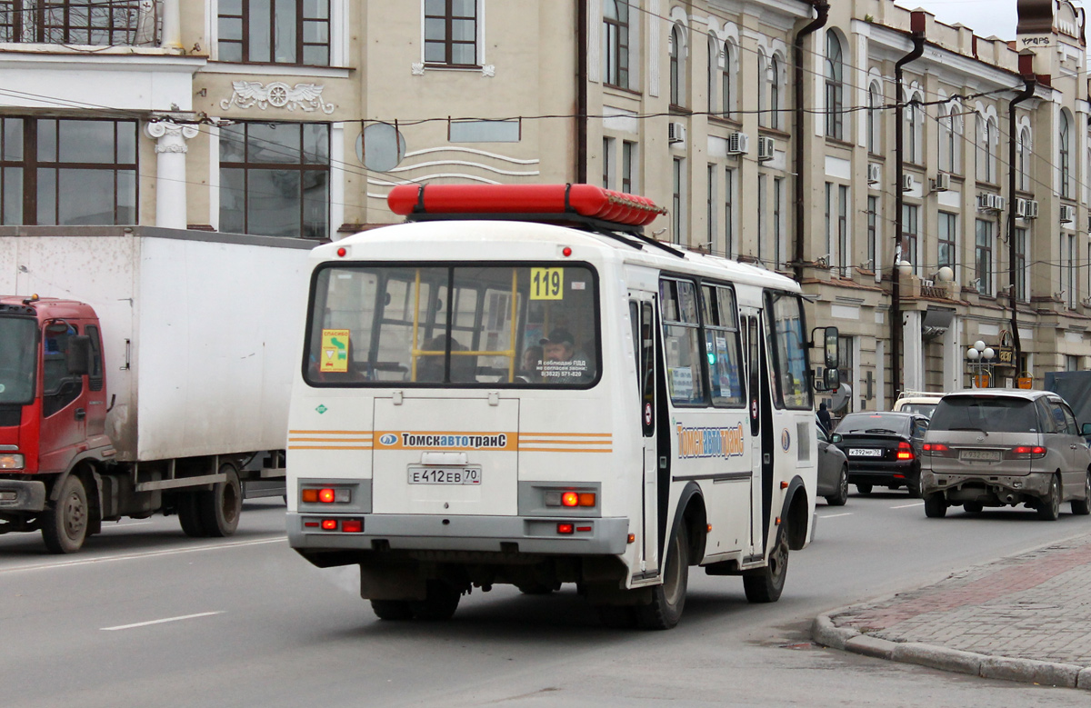 Томская область, ПАЗ-32054 № Е 412 ЕВ 70