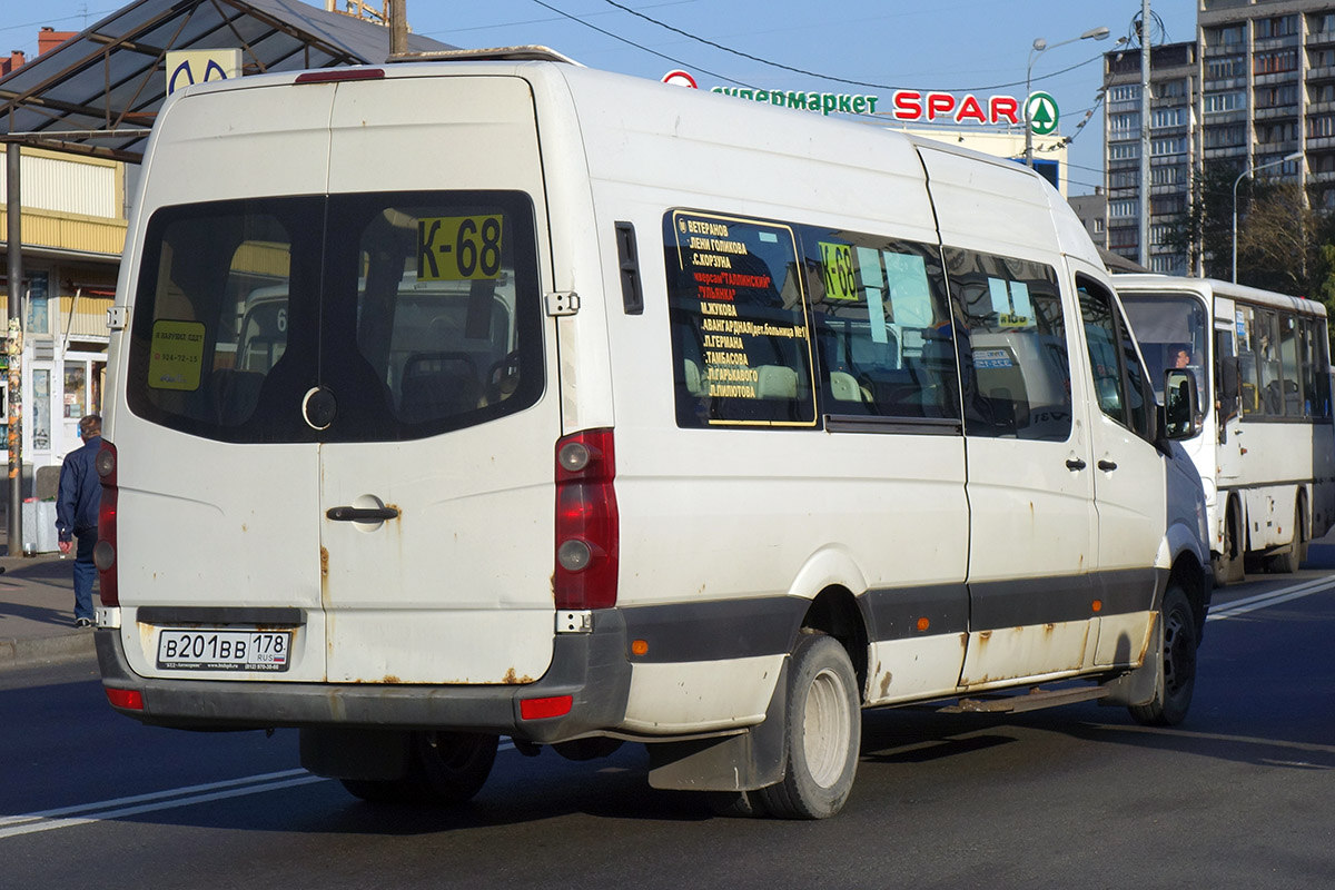 Санкт-Петербург, БТД-2219 (Volkswagen Crafter) № В 201 ВВ 178