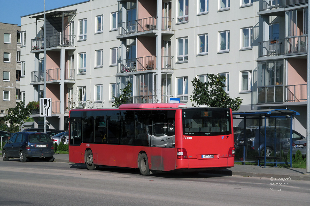 Литва, MAN A21 Lion's City NL273 № 3033