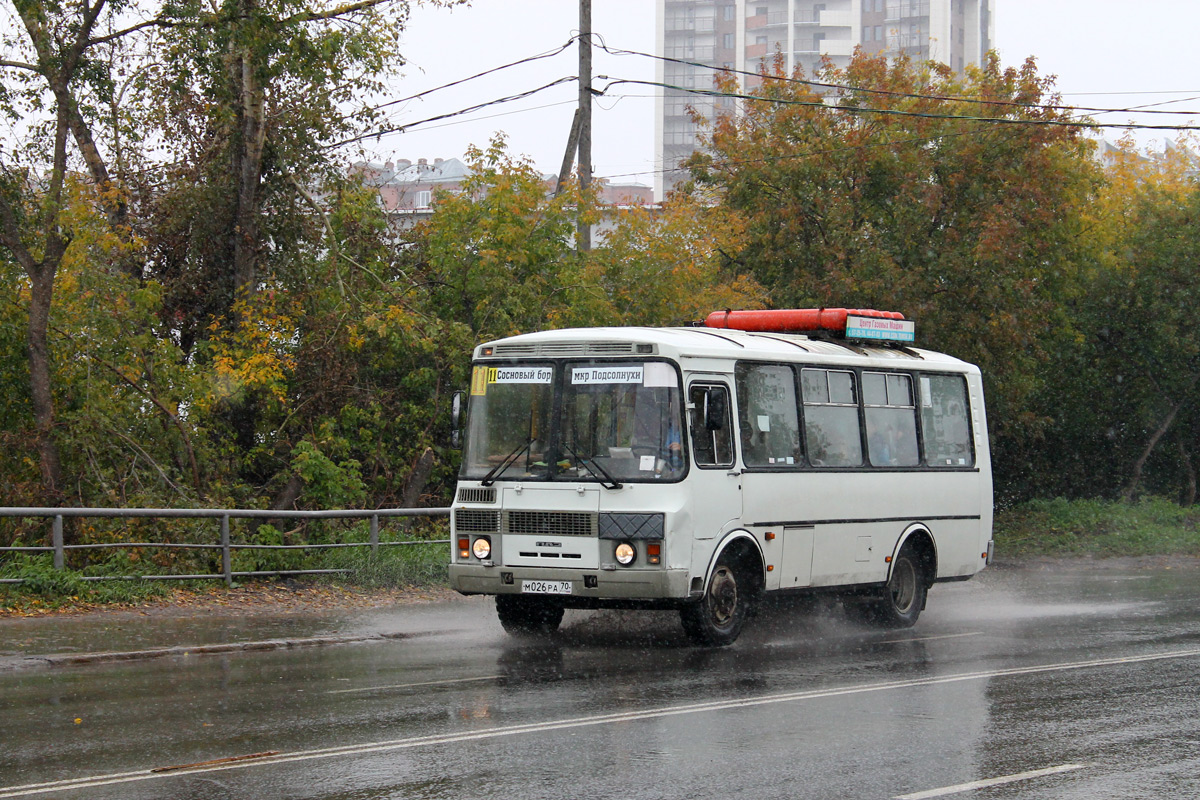 Томская область, ПАЗ-32054 № М 026 РА 70