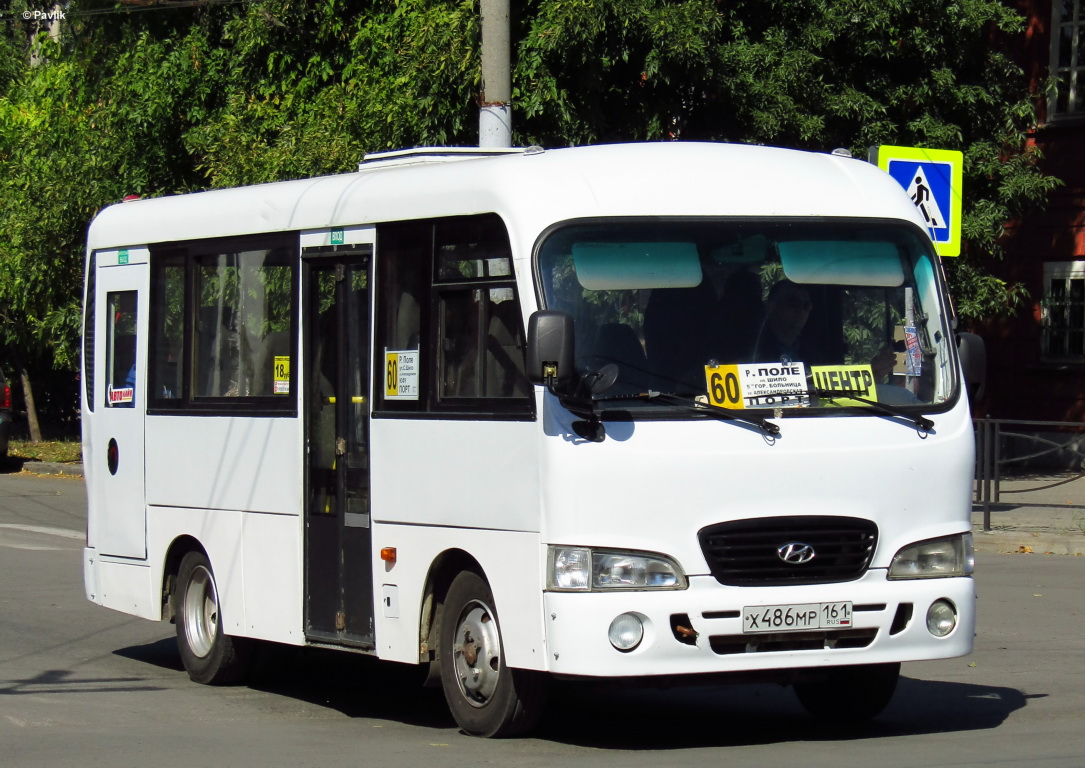 Ростовская область, Hyundai County SWB C08 (РоАЗ) № Х 486 МР 161