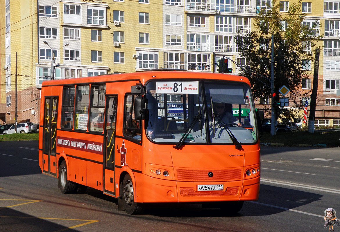 Нижегородская область, ПАЗ-320414-05 "Вектор" (1-2) № О 954 УА 152