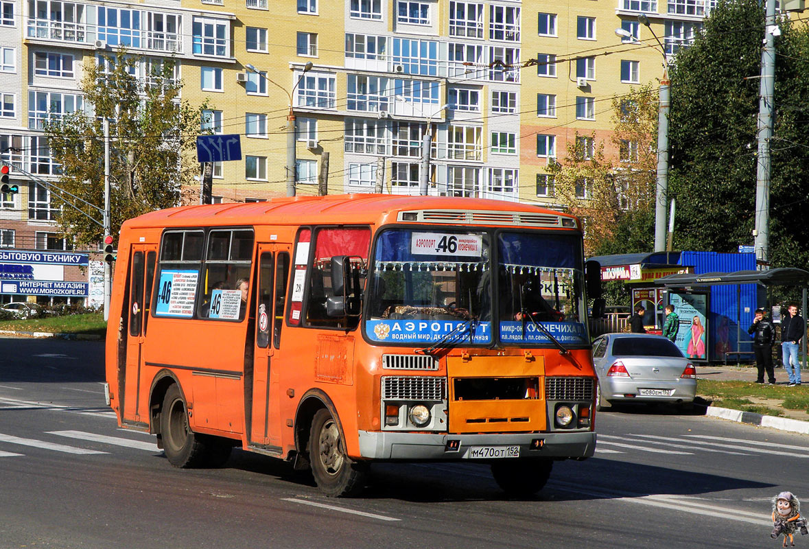 Нижегородская область, ПАЗ-32054 № М 470 ОТ 152