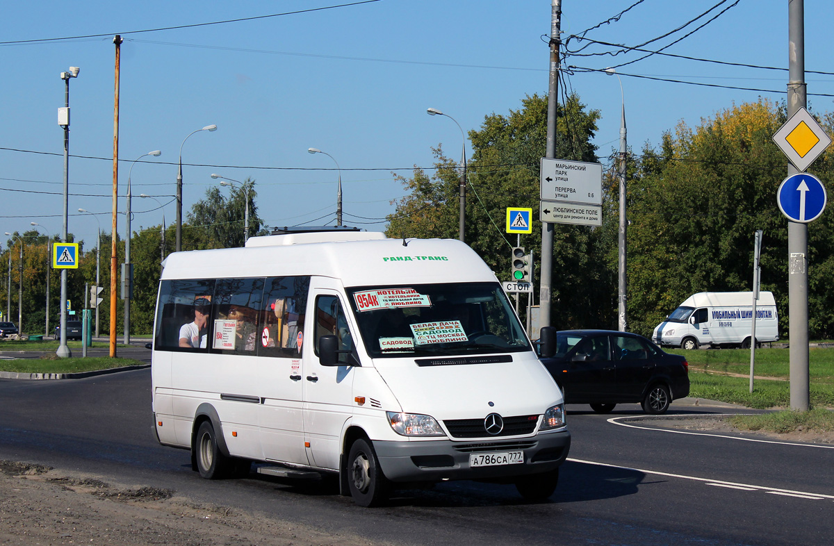 Московская область, Луидор-223237 (MB Sprinter Classic) № А 786 СА 777