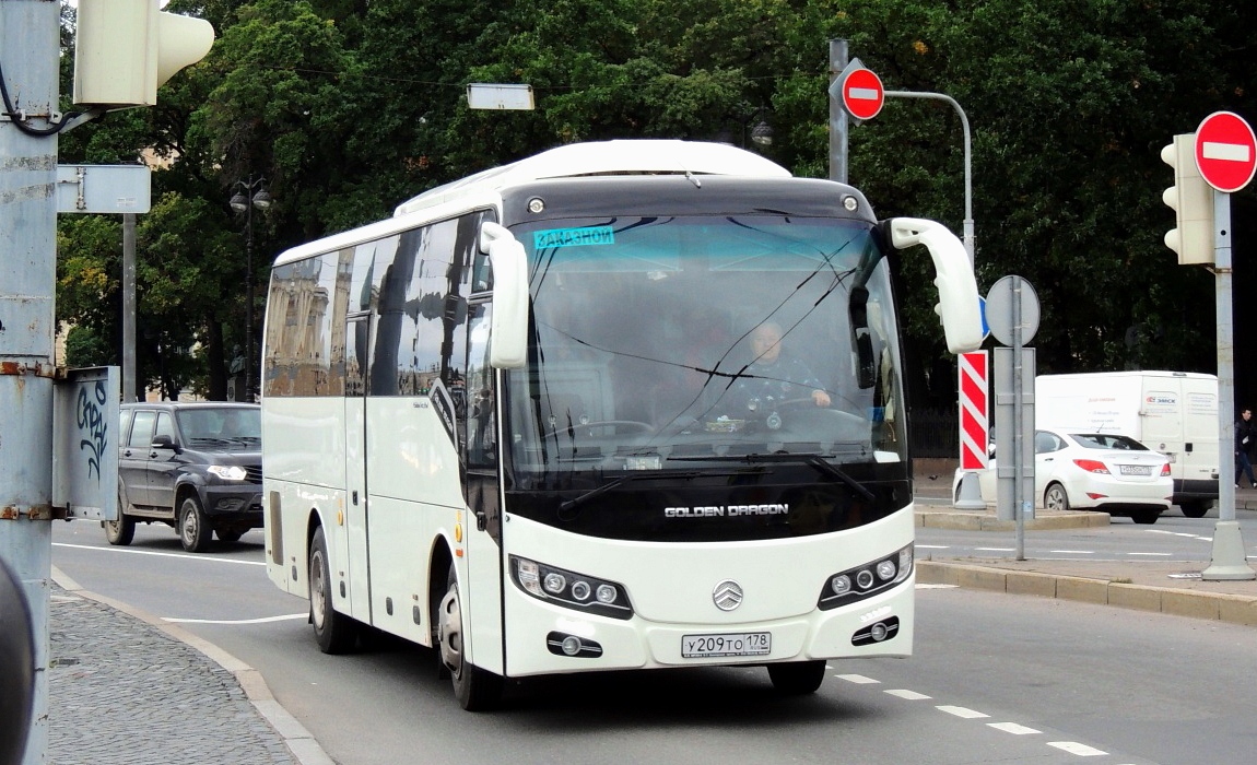 Санкт-Петербург, Golden Dragon XML6957JR № У 209 ТО 178