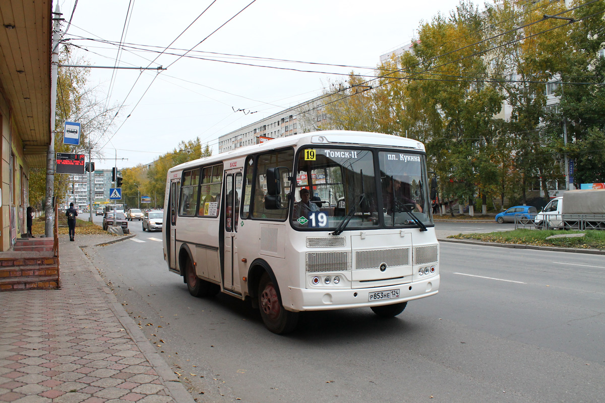 Томская область, ПАЗ-32054 № Р 853 НЕ 124