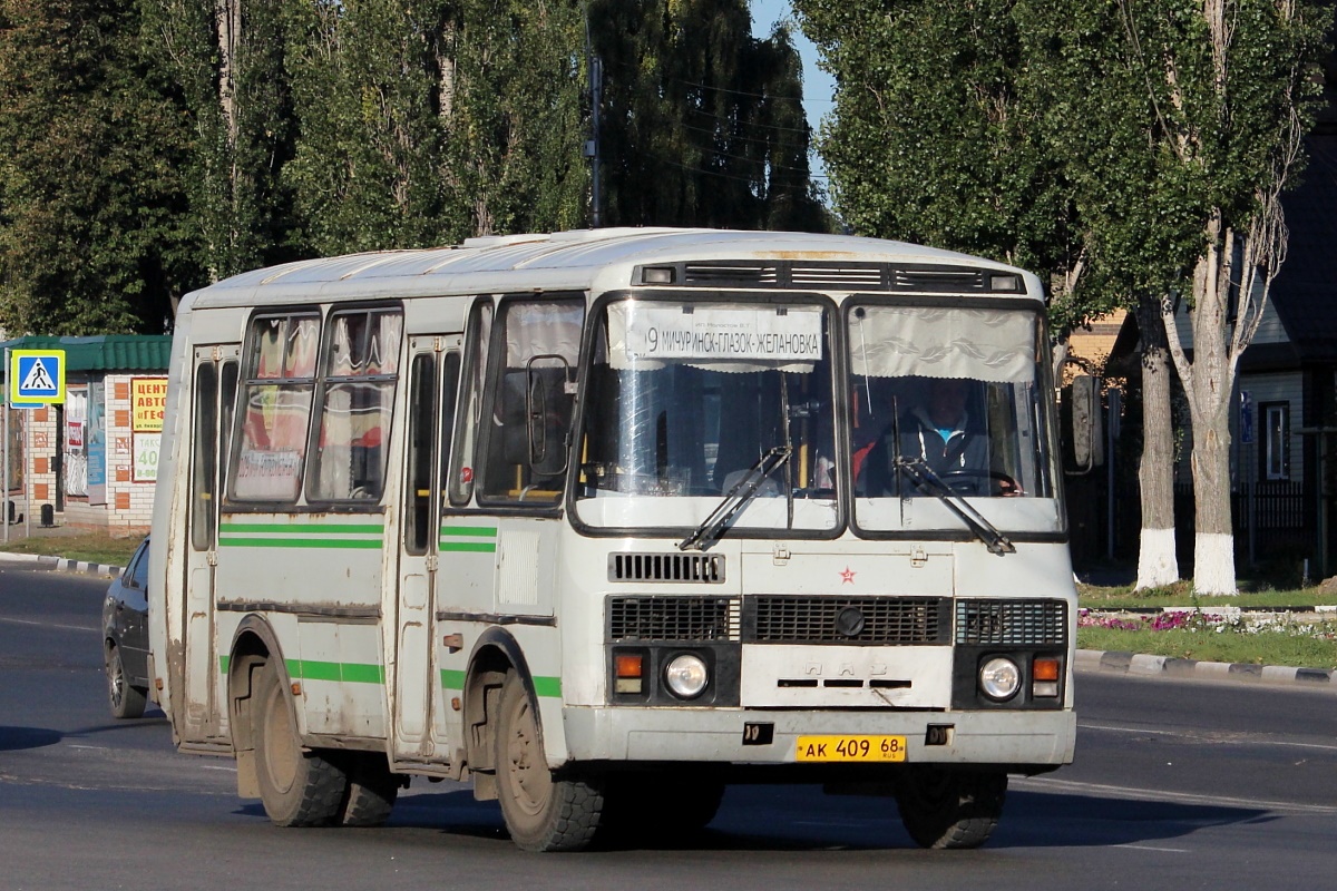 Тамбовская область, ПАЗ-32054 № АК 409 68