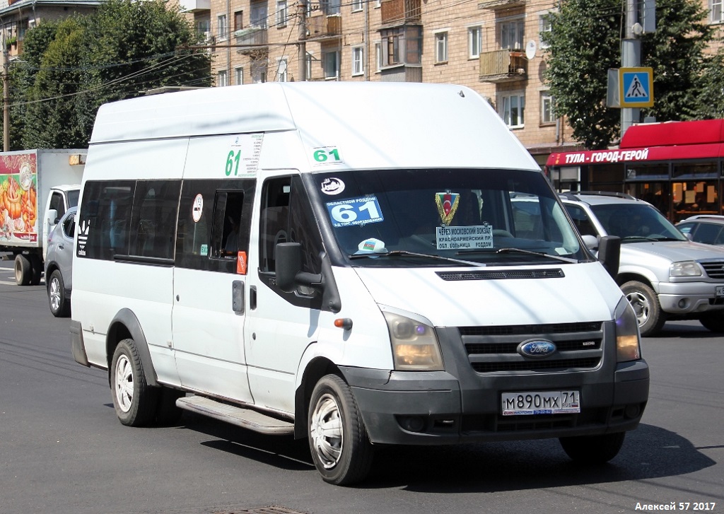 Автолайн 12 15 тула. Ford Transit 3236. Форд Автолайн 3236. Автолайн Тула. Форд Транзит маршрут 61.