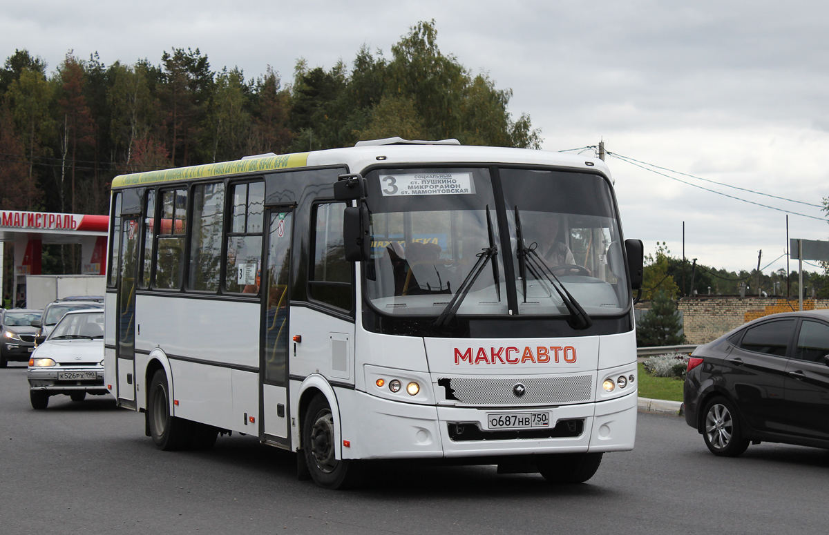 Московская область, ПАЗ-320412-05 "Вектор" № О 687 НВ 750