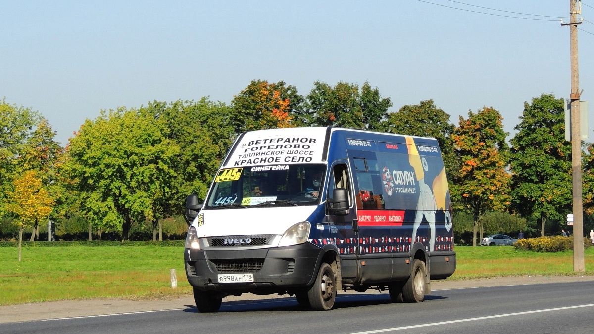 Санкт-Петербург, Нижегородец-2227UU (IVECO Daily) № В 998 АР 178