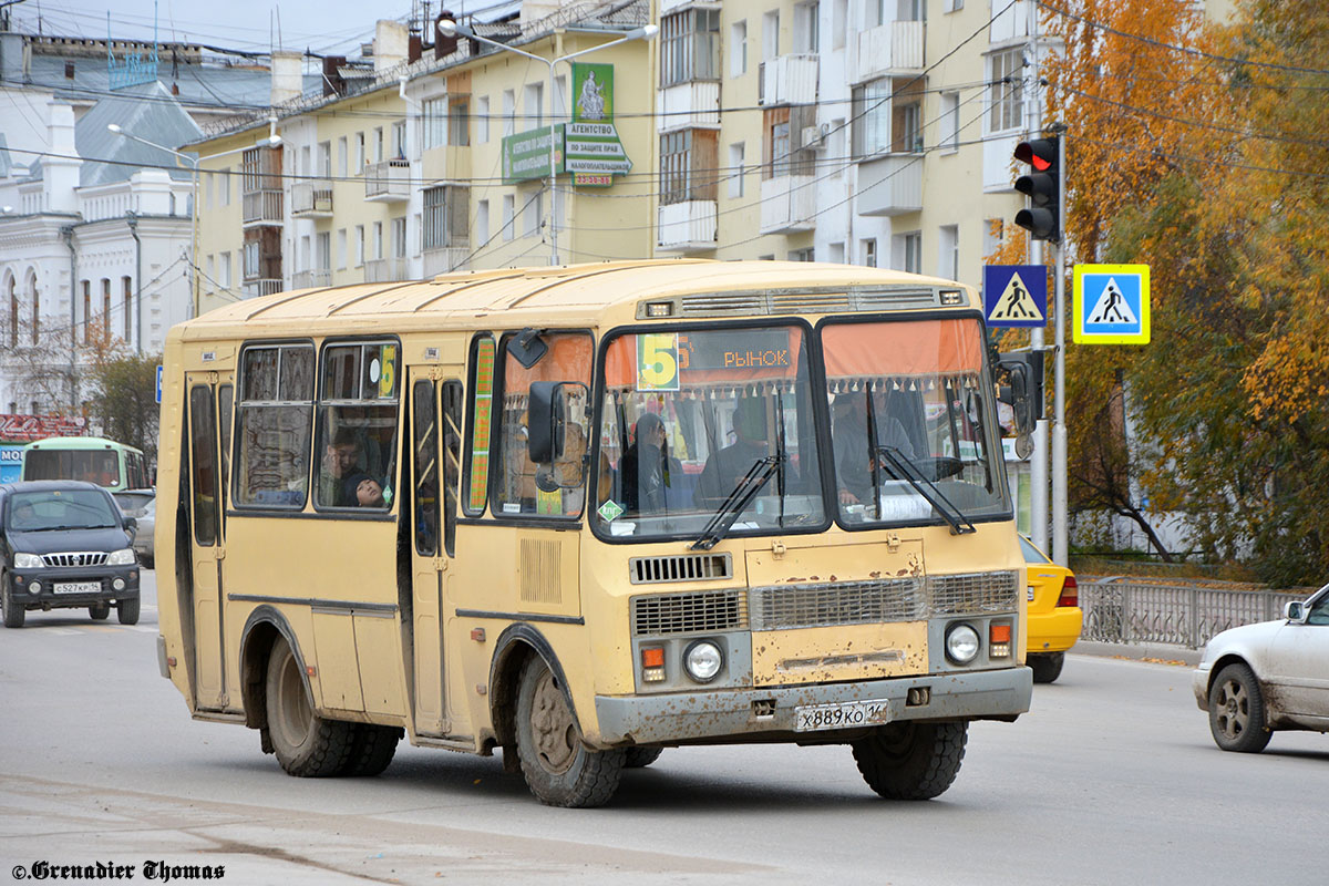 Саха (Якутия), ПАЗ-32054 № Х 889 КО 14